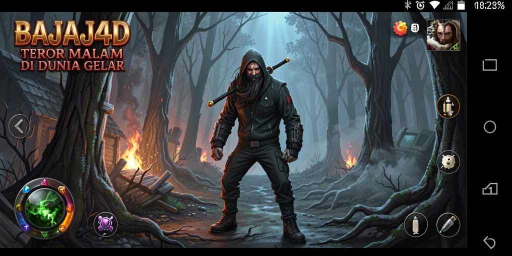 Tampilan gameplay BAJAJ4D yang menegangkan dan mencekam.