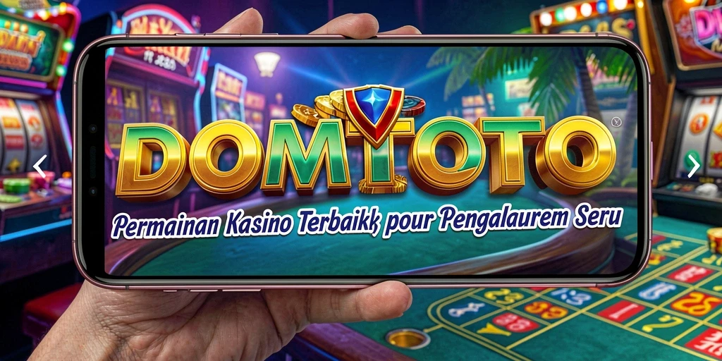 Tampilan menarik dari gameplay Kasino DOMTOTO yang seru.