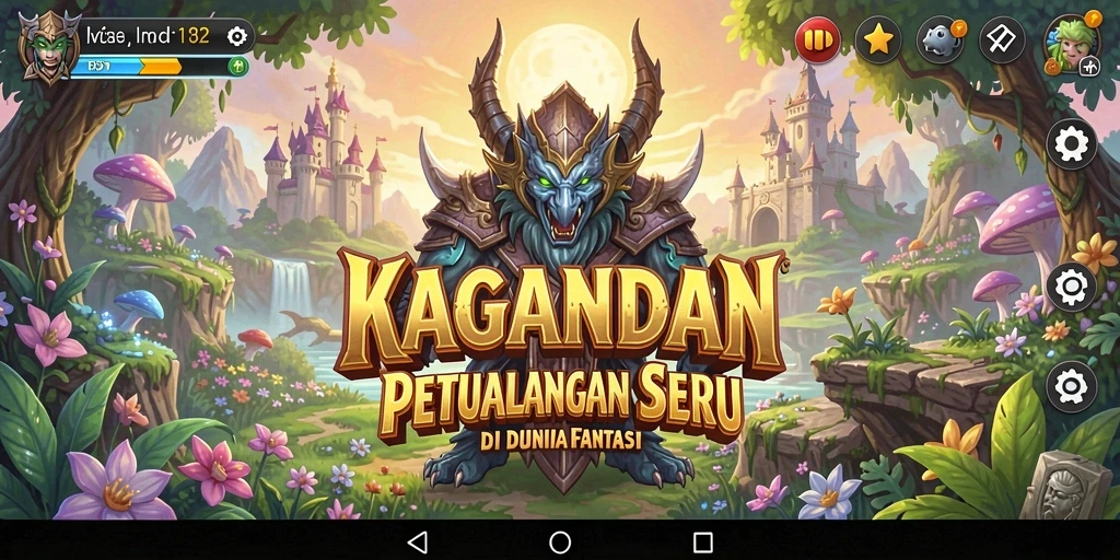 Screenshot KAGANDAN menunjukkan karakter menjelajahi hutan lebat yang penuh misteri.