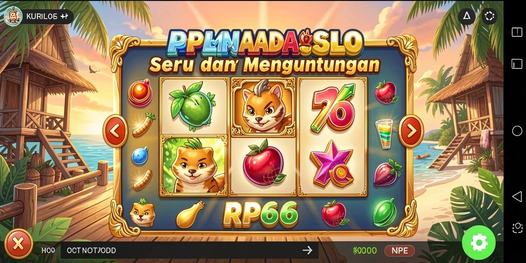 Tampilan menakjubkan dari permainan slot RP66.