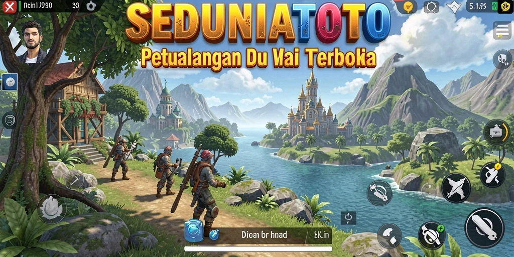 Menampilkan gameplay menarik di dunia terbuka SEDUNIATOTO.